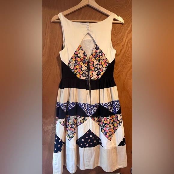 Leifnotes by Anthropologie Ivete Floral Patchwork Dress - Picture 4 of 4
